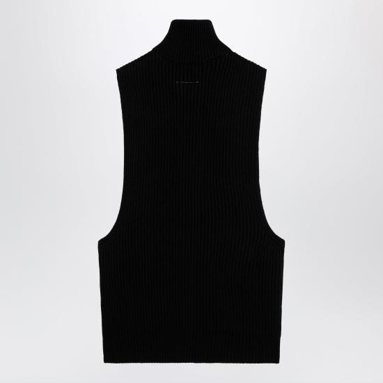 26FW MM6 메종마르지엘라 베스트 S52FB0106M13286 Black - MM6 MAISON MARGIELA