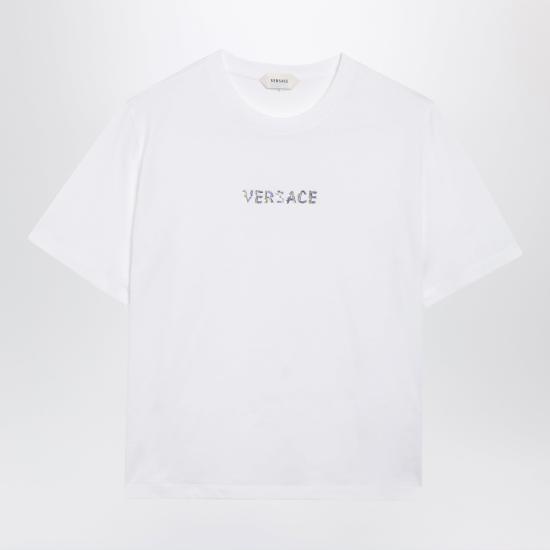 26FW 베르사체 반팔 티셔츠 10259731A18690 White
