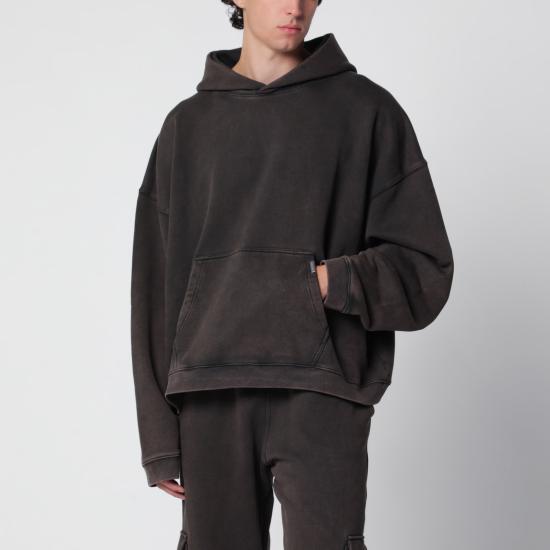 26FW 리프레젠트 후드 티셔츠 INM100021CO Brown