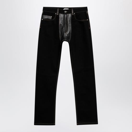 26FW 베르사체 데님 팬츠 10259021A18406 Black