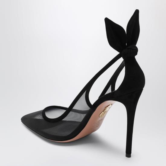 26FW 아쿠아주라 힐/펌프스 DENHIGP1FMD Black - AQUAZZURA