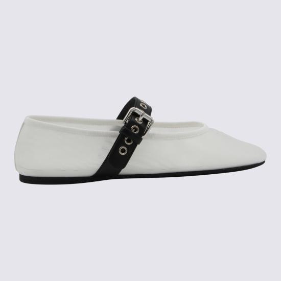 26FW 미우미우 플랫 슈즈 5F373EF005 099F0009 BIANCO - MIU MIU