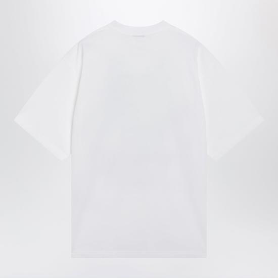26FW 발렌시아가 더 윈도우 로고 프린팅 티셔츠 더 윈도우 로고 프린팅 티셔츠 A00497TUV07 White - BALENCIAGA