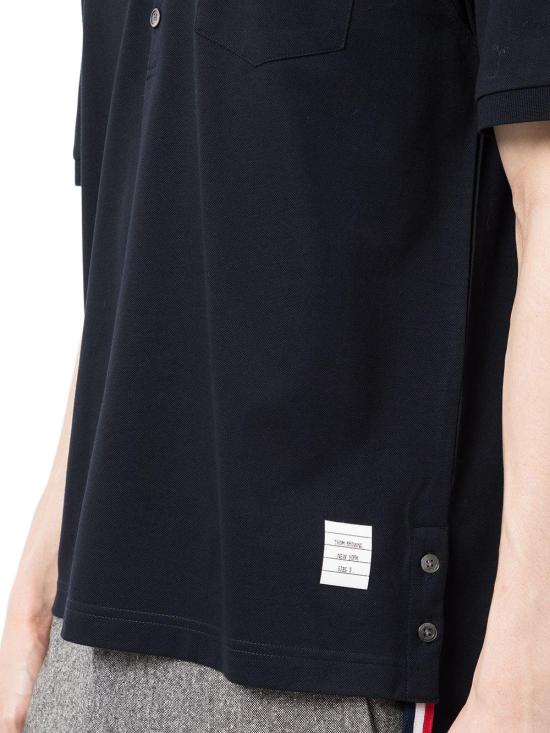 26FW 톰브라운 폴로 티셔츠 9928269725982 NAVY - THOM BROWNE
