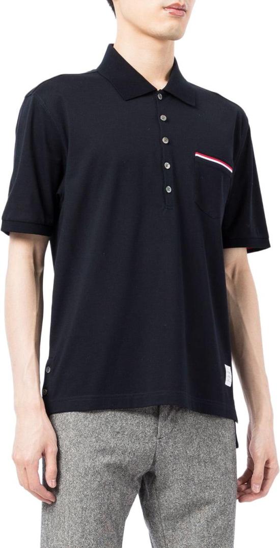 26FW 톰브라운 폴로 티셔츠 9928269725982 NAVY - THOM BROWNE