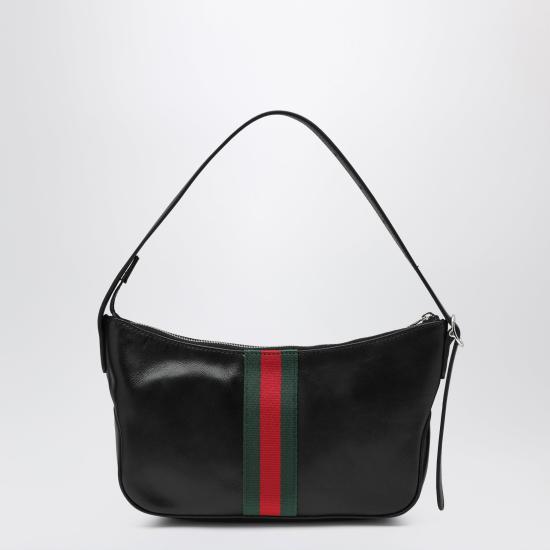 26FW 구찌 루네타 스몰 크로스바디백 863406AAGF7 Black - GUCCI