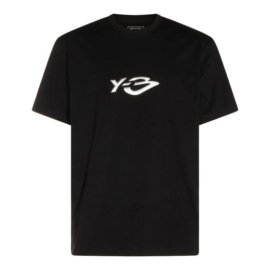 26FW 와이쓰리 반팔 티셔츠 KQ8579 BLACK