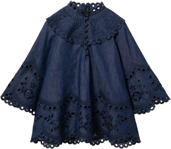 26FW 짐머만 블라우스 7282TSS263INK NAVY