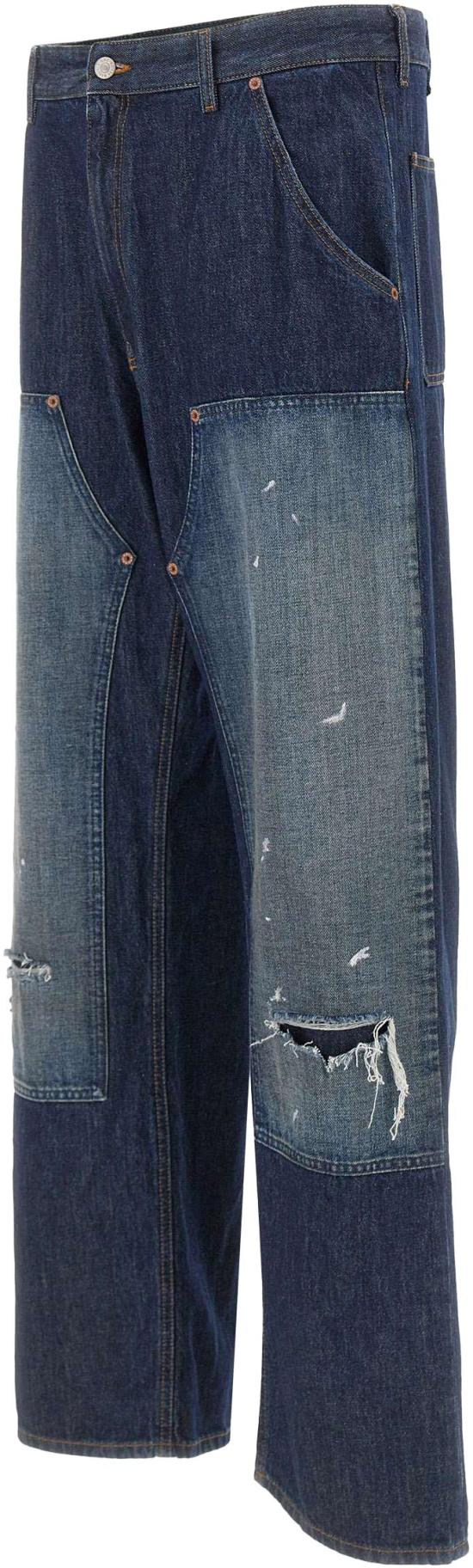 26FW 마르지엘라 데님 팬츠 SH0LA0049M30055967 NAVY - MAISON MARGIELA