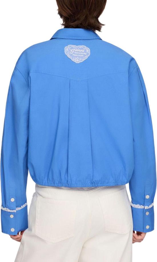 26FW 가니 셔츠 A1140008591 BLUE - GANNI