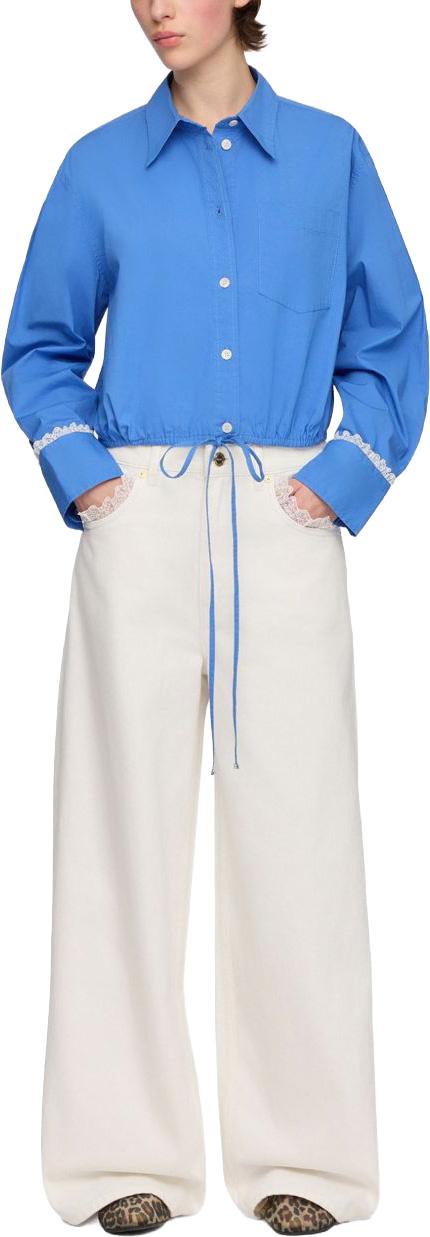 26FW 가니 셔츠 A1140008591 BLUE - GANNI