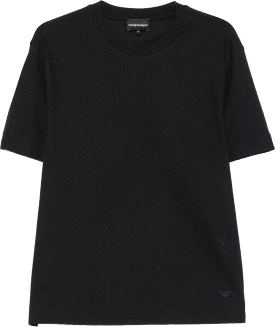 26FW 엠포리오 아르마니 반팔 티셔츠 EM007038AF10762FB561 NAVY
