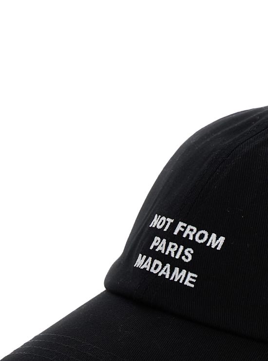 26FW 드롤드무슈 볼캡 PERMCP151CO138BL Black - DROLE DE MONSIEUR