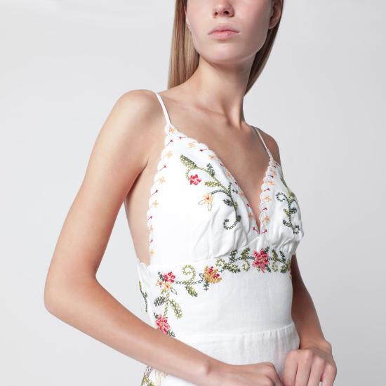 26FW 팜 리오 롱 원피스 355804CO White - FARM RIO