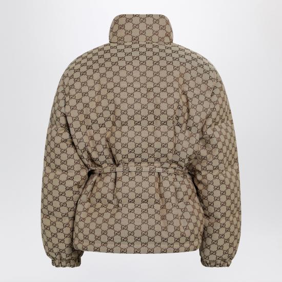 26FW 구찌 GG 캔버스 봄버 자켓 797451Z9ABA Brown - GUCCI