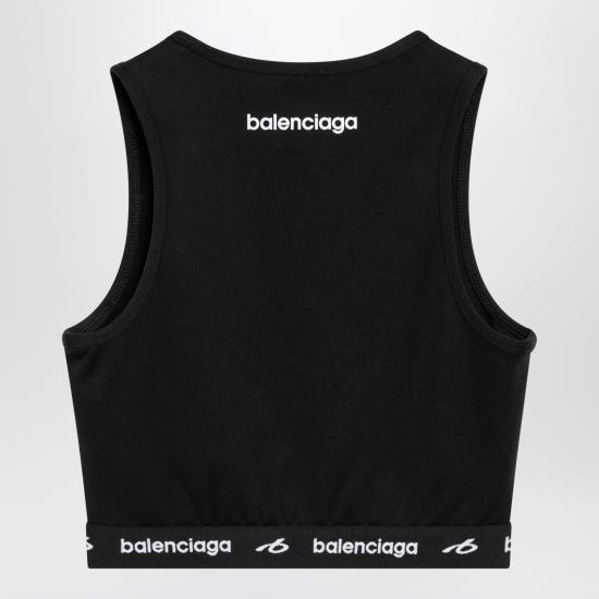 26FW 발렌시아가 트레이닝 티셔츠 A0023QTUVN7 Black - BALENCIAGA