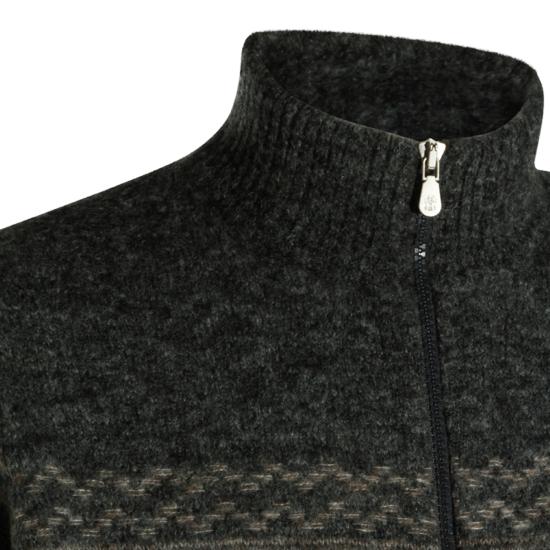 26FW 브루넬로 쿠치넬리 집업 니트 MTF710016 CTR58 CARBON - BRUNELLO CUCINELLI