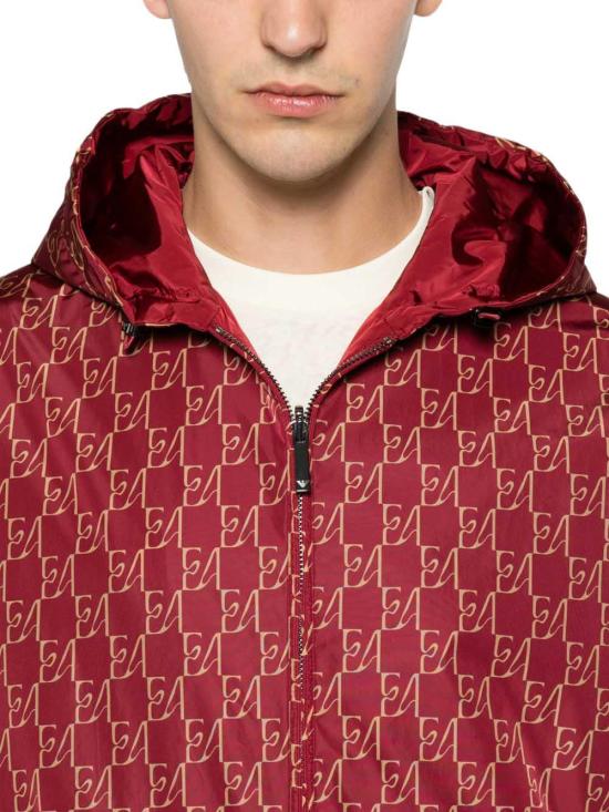 26FW 엠포리오 아르마니 자켓 EM006751AF12021FB518 MAROON - EMPORIO ARMANI