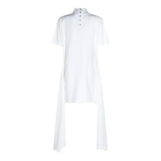 26FW 알라이아 롱 원피스 AA9R3168J095D 000 BLANC - ALAIA