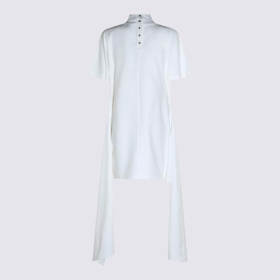 26FW 알라이아 롱 원피스 AA9R3168J095D 000 BLANC - ALAIA