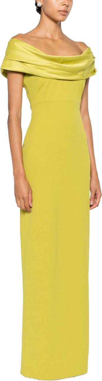 26FW 솔러스런던 롱 원피스 OS48023CHARTREUSE YELLOW - SOLACE LONDON