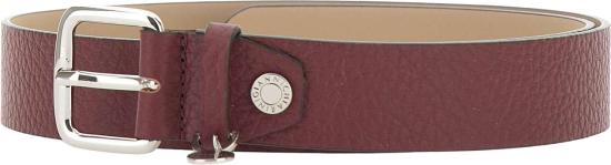26FW 지아니 끼아리니 레귤러 벨트 CNK00964RNGANTIQUERUBY MAROON