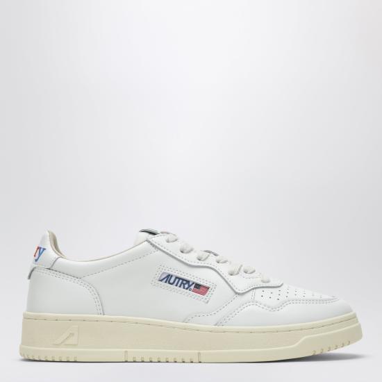 26FW 오트리 메달리스트 로우 레더 스니커즈 AULWBG01 White