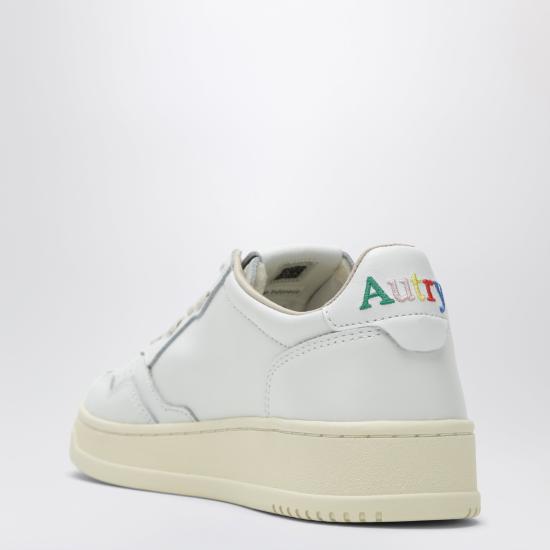 26FW 오트리 메달리스트 로우 레더 스니커즈 AULWBG01 White - AUTRY