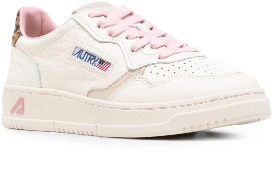 26FW 오트리 메달리스트 로우 레더 스니커즈 AULWNZ01 WHITE - AUTRY