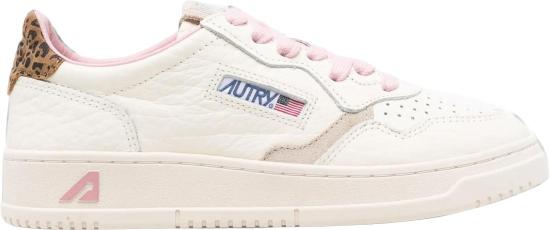 26FW 오트리 메달리스트 로우 레더 스니커즈 AULWNZ01 WHITE