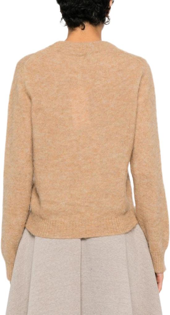 26FW 가니 베어 그래픽 울 니트 A1070091118 BEIGE - GANNI