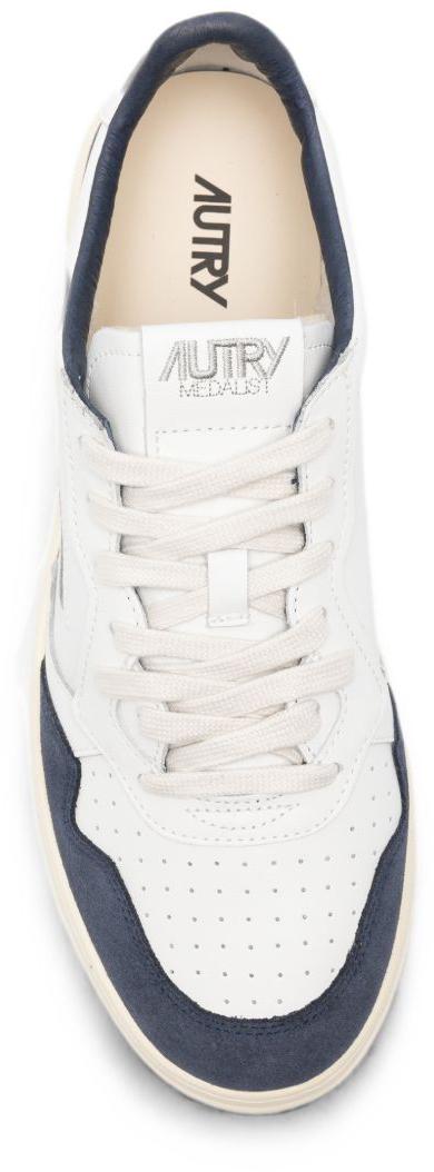 26FW 오트리 메달리스트 로우 스니커즈 AULMFT22 WHITE - AUTRY
