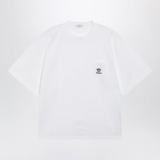 26FW 베르사체 반팔 티셔츠 10245741A17915 White