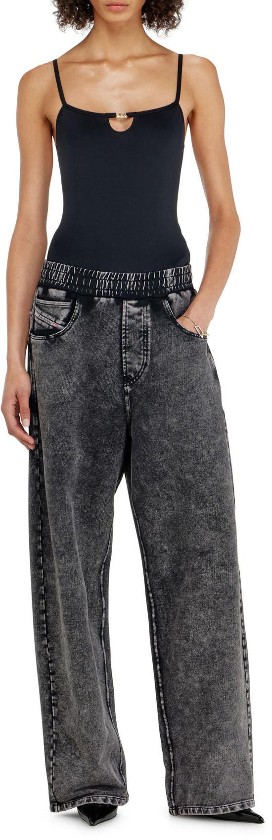 26FW 디젤 원피스 수영복 A225760IKBN900 BLACK - DIESEL