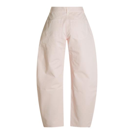 26FW 알라이아 데님 팬츠 AA9P1215D028D 416 ROSE PALE - ALAIA