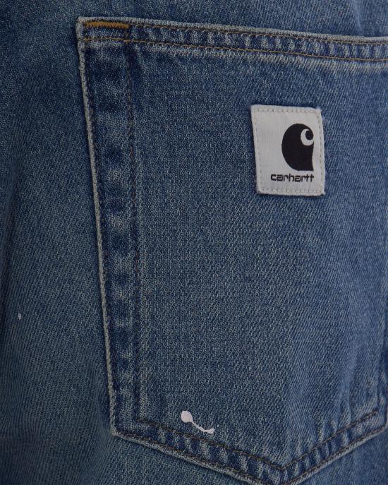 26FW 칼하트 데님 팬츠 I03702601EJ BLUE - CARHARTT