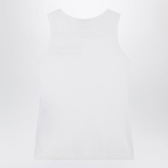 26FW 발렌시아가 민소매 티셔츠 A000JDT3465 White - BALENCIAGA
