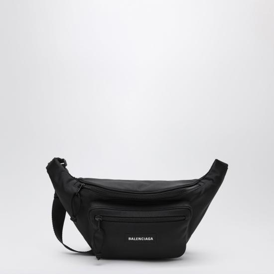 26FW 발렌시아가 익스플로러 벨트백 4823892JMF7 Black