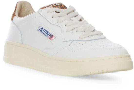26FW 오트리 메달리스트 로우 레더 스니커즈 AULWHJ02 WHITE - AUTRY