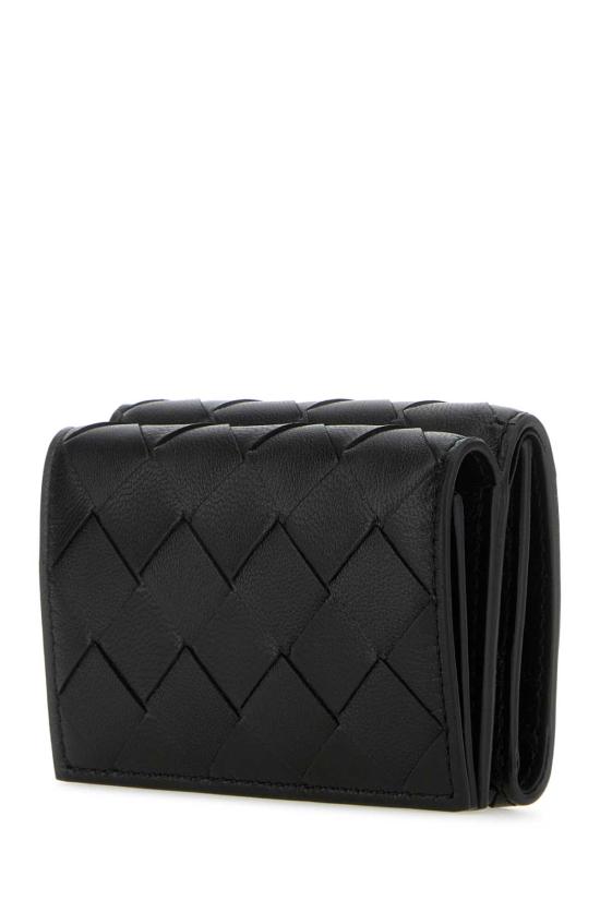 25FW 보테가베네타 지갑 751156VCPP3 8425 BLACK GOLD - BOTTEGA VENETA