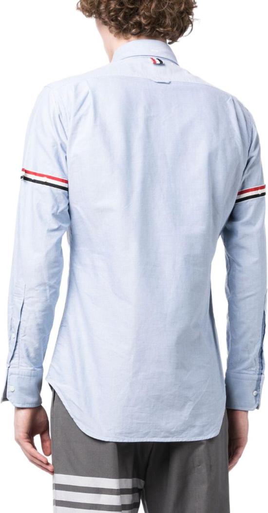 26FW 톰브라운 옥스포드 암밴드 클래식 셔츠 MWL150EF0313480 LICHTBLUE - THOM BROWNE