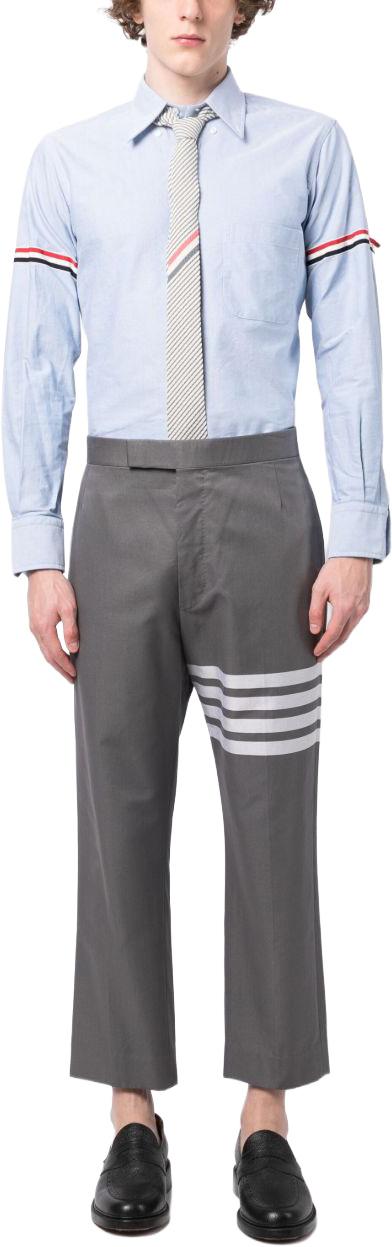 26FW 톰브라운 옥스포드 암밴드 클래식 셔츠 MWL150EF0313480 LICHTBLUE - THOM BROWNE