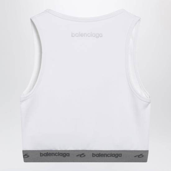 26FW 발렌시아가 트레이닝 티셔츠 A0023QTUVN7 White - BALENCIAGA