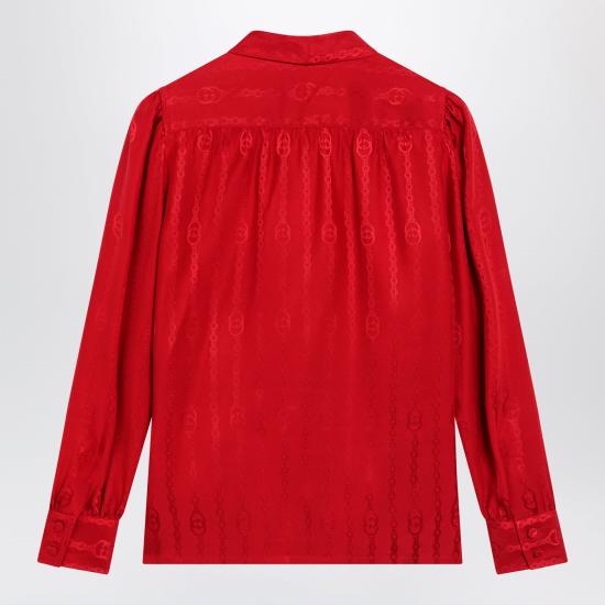 26FW 구찌 블라우스 865102ZAM48 Red - GUCCI