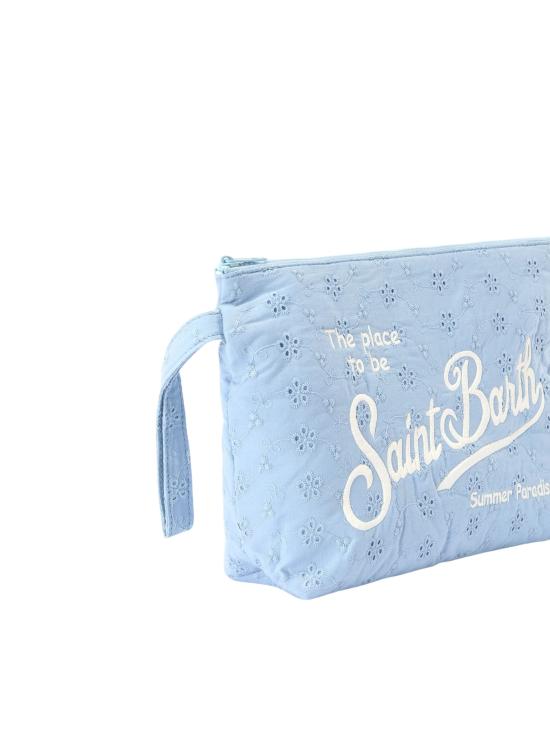 26SS 세인트바쓰 클러치/파우치 ALI0052 00549L COTTON MINI FLOWERS EMBRY 36 EMB - MC2 SAINT BARTH