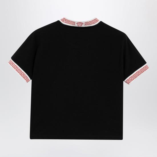 26FW 베르사체 반팔 티셔츠 10259891A18712 Black - VERSACE