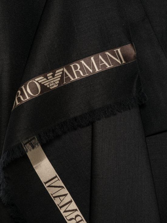 26FW 엠포리오 아르마니 머플러/스카프 EM005576AF26151UC001 BLACK - EMPORIO ARMANI