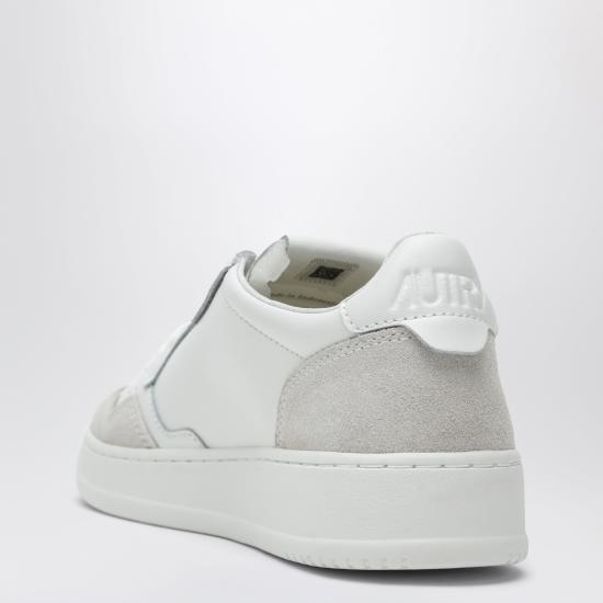 26FW 오트리 메달리스트 로우 레더 스니커즈 AULWLS30 White - AUTRY