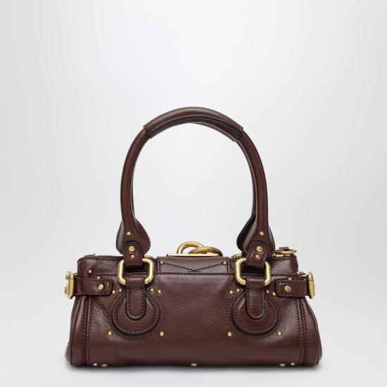 26FW 끌로에 스몰 그레인드 레더 패딩턴 백 CH26SS805P75 Brown - CHLOE