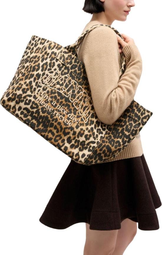 26FW 가니 미디엄 토트백 B2110060859 BEIGE - GANNI